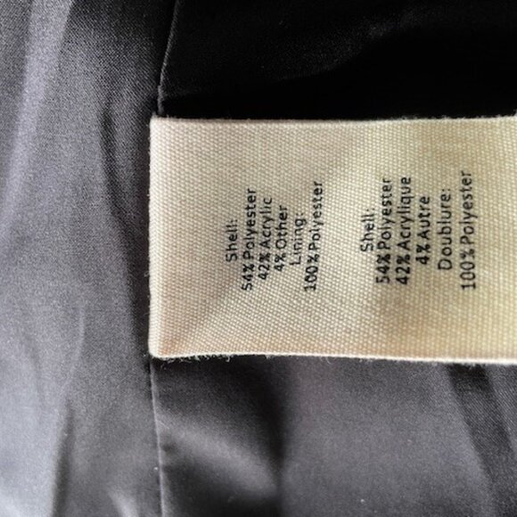 L'Agence Chamberlain Blazer Navy Tweed Size 2 Like New. - Picture 7 of 7